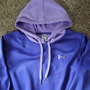 Womens Under Armour small purple hoodie